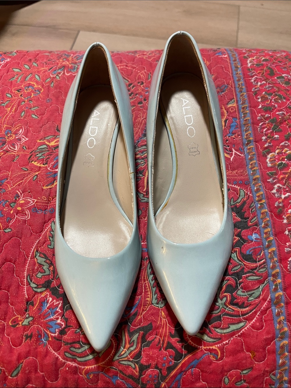 ALDO Women's Pointed-Toe Pumps in Pale Blue
